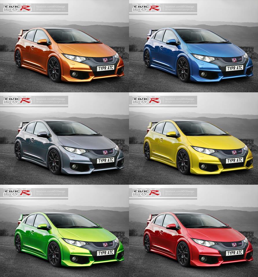Autos von Morgen: Sieht so der neue Honda Civic Type R aus ...