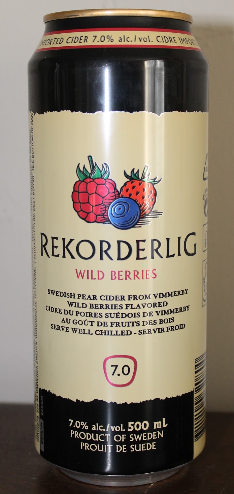 For the Love of Drinks Rekorderlig Wild Berries Swedish Pear Cider