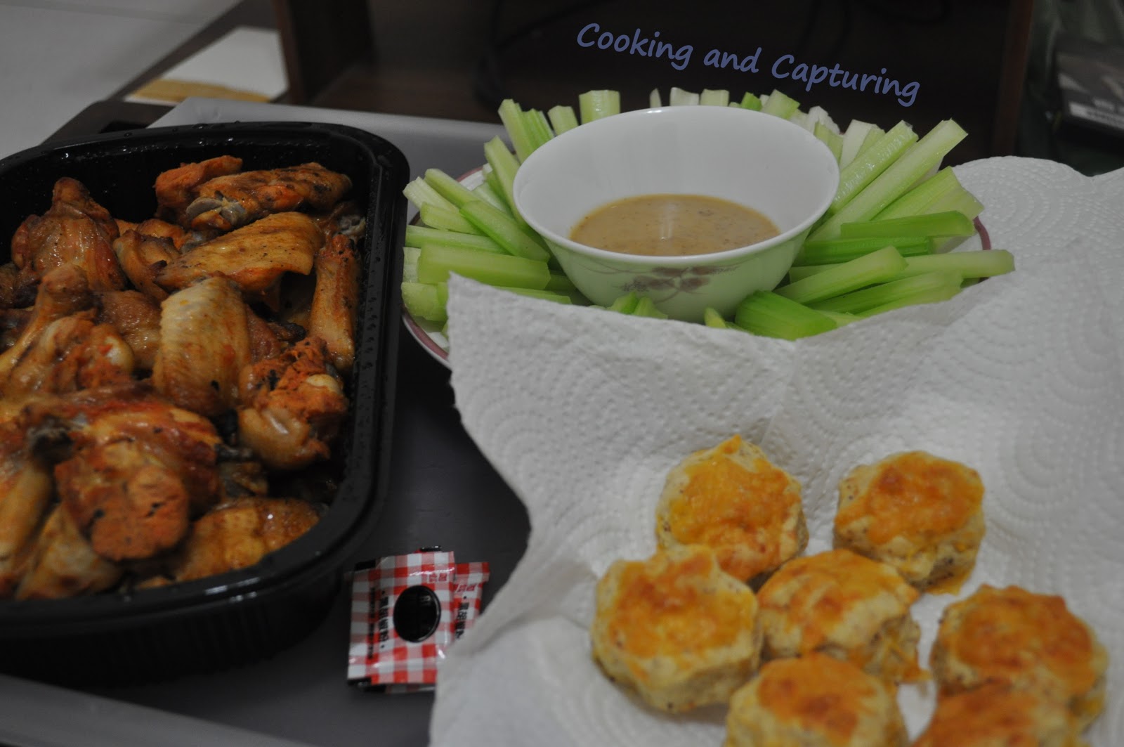 Cooking and Capturing Weekend Food Tour Buffalo Wings from Costco