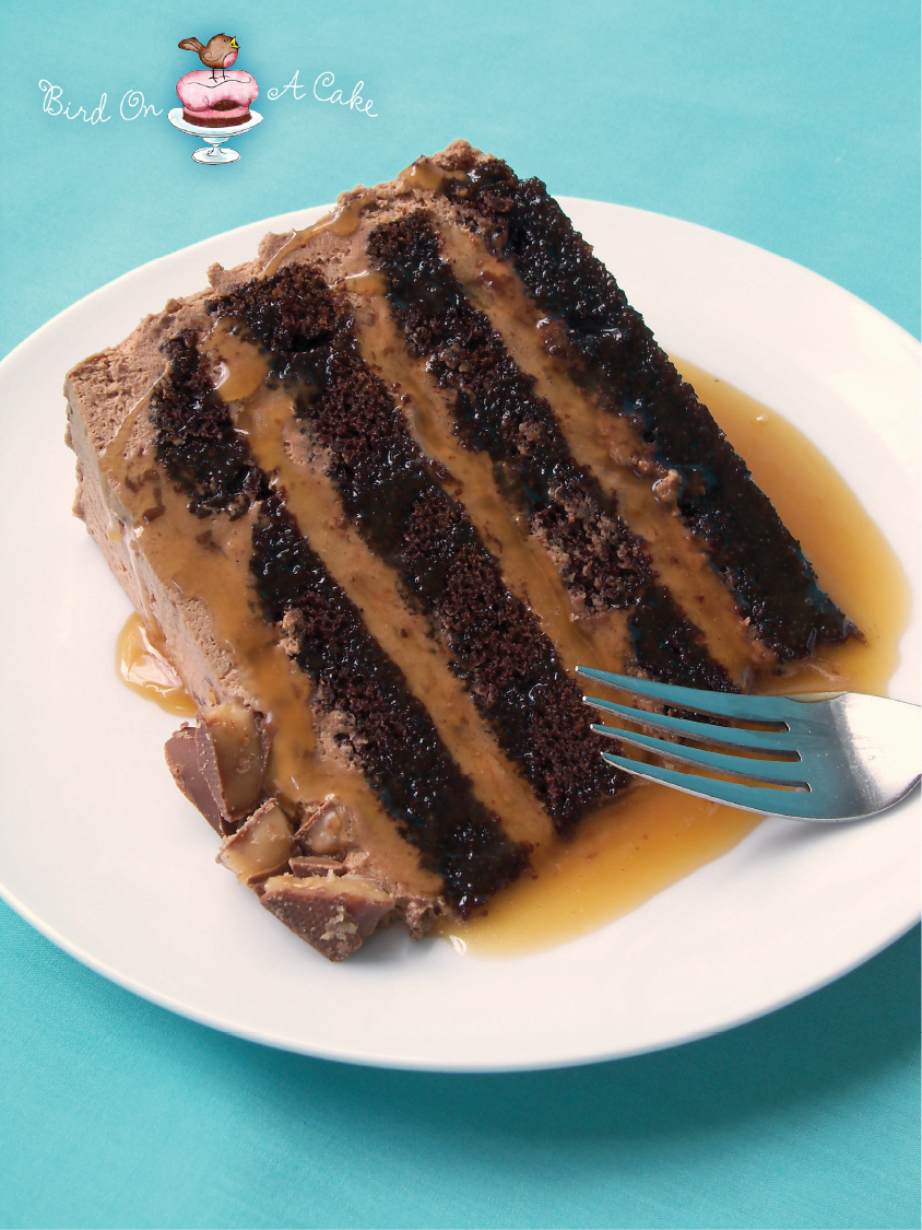 Heath Cake with Toffee Sauce Guest Post!! A Turtle's Life for Me