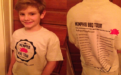 Purchase a Memphis BBQ Tour T-shirt