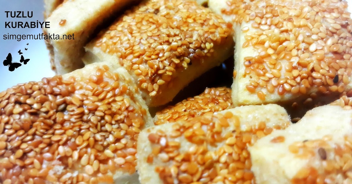 SİMGE MUTFAKTA TUZLU KURABİYE