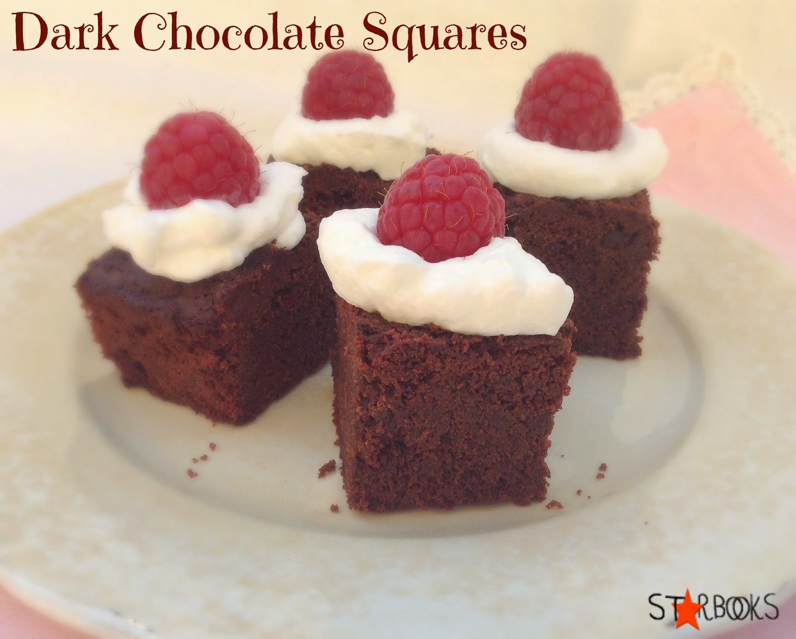 Starbooks DARK CHOCOLATE SQUARES