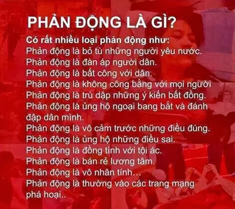 Phản Động Là Gì ?