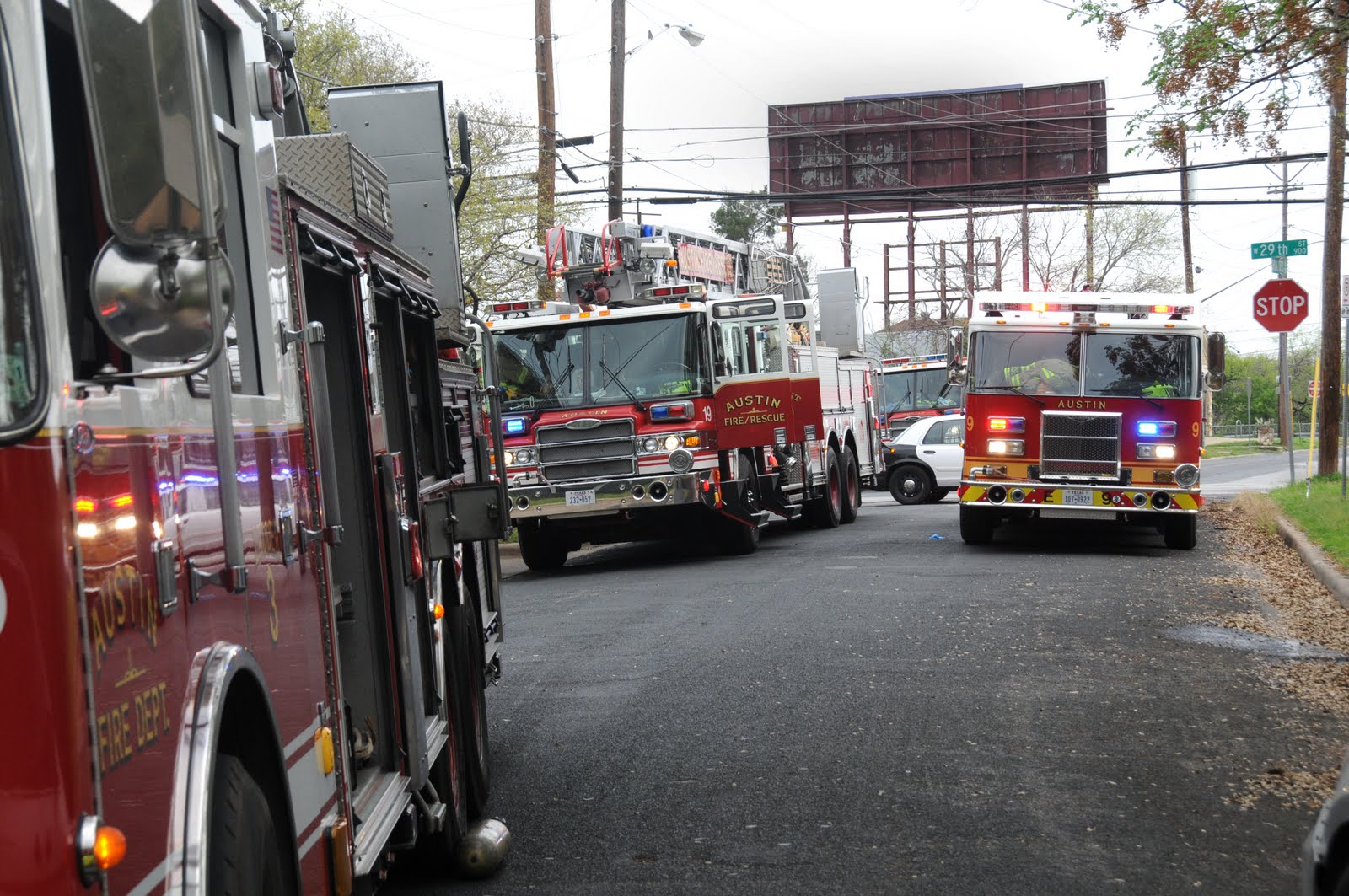 Peter Flaig Photography FIRE NEXT DOOR! The AMAZING Austin Fire