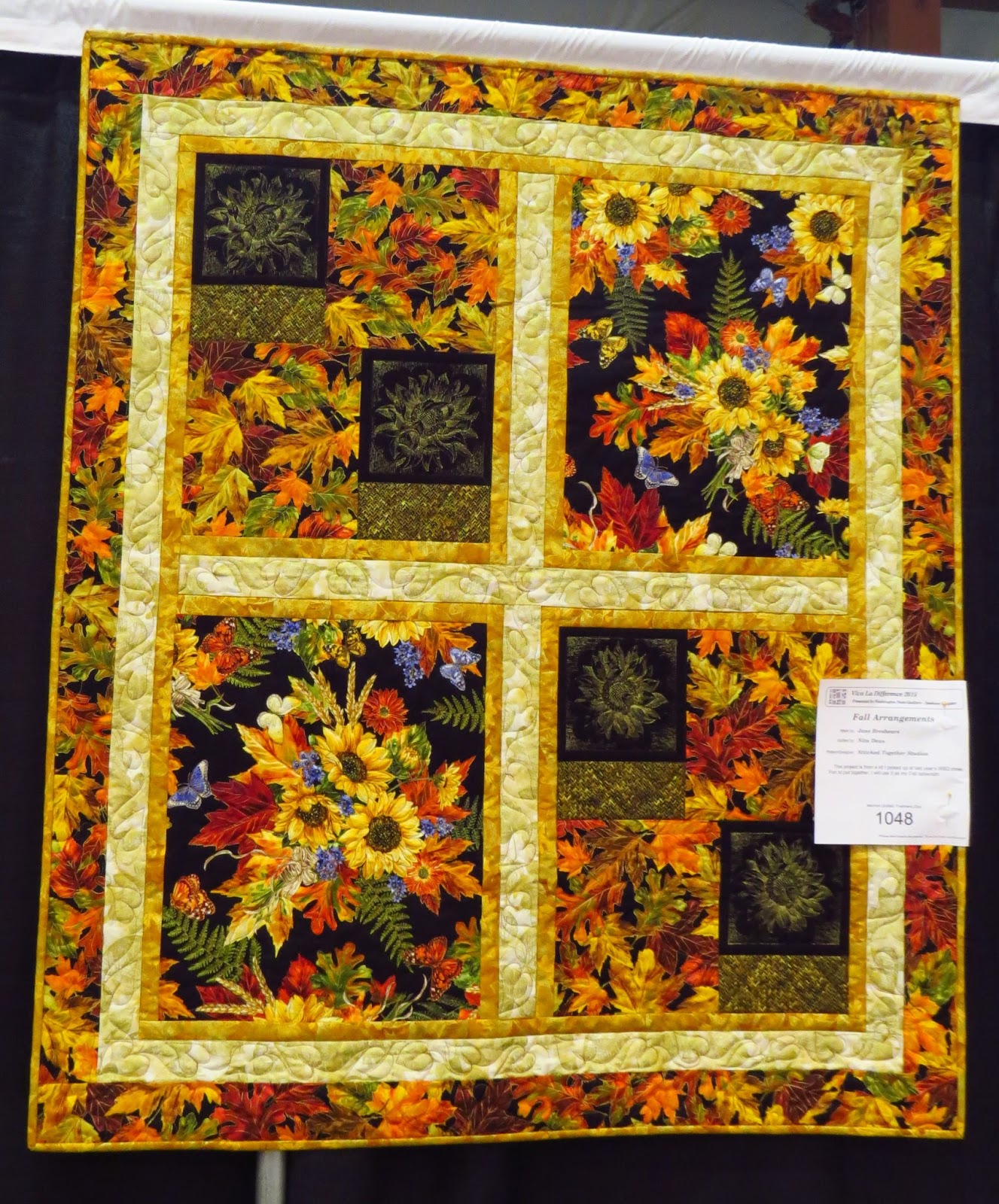 Natalia's Fine Needlework Washington State Quilt Show 2015