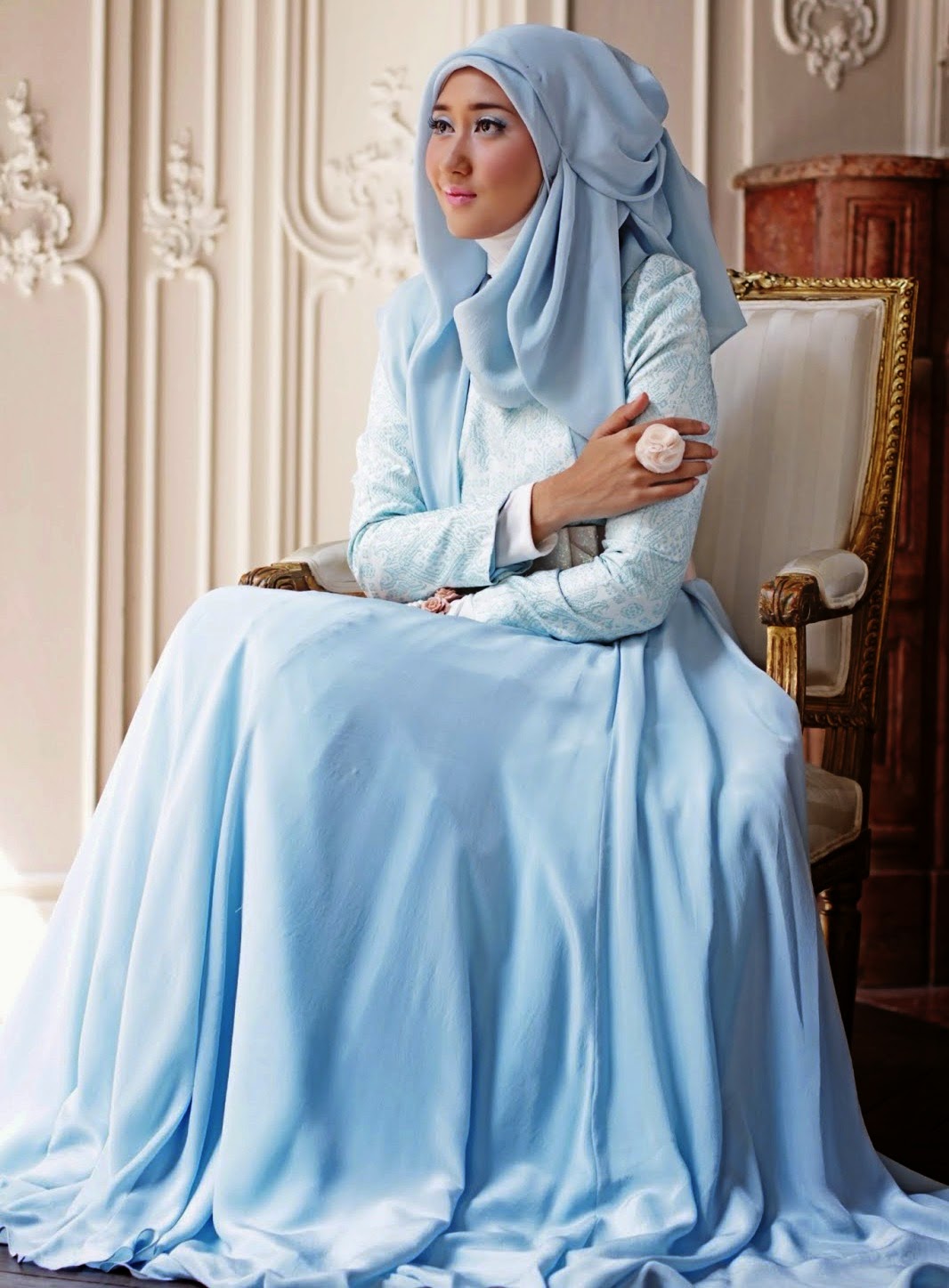 Model Baju Muslim Trendy Bahan Sifon Terbaru Model Baju Muslim Trendy Bahan Sifon Terbaru