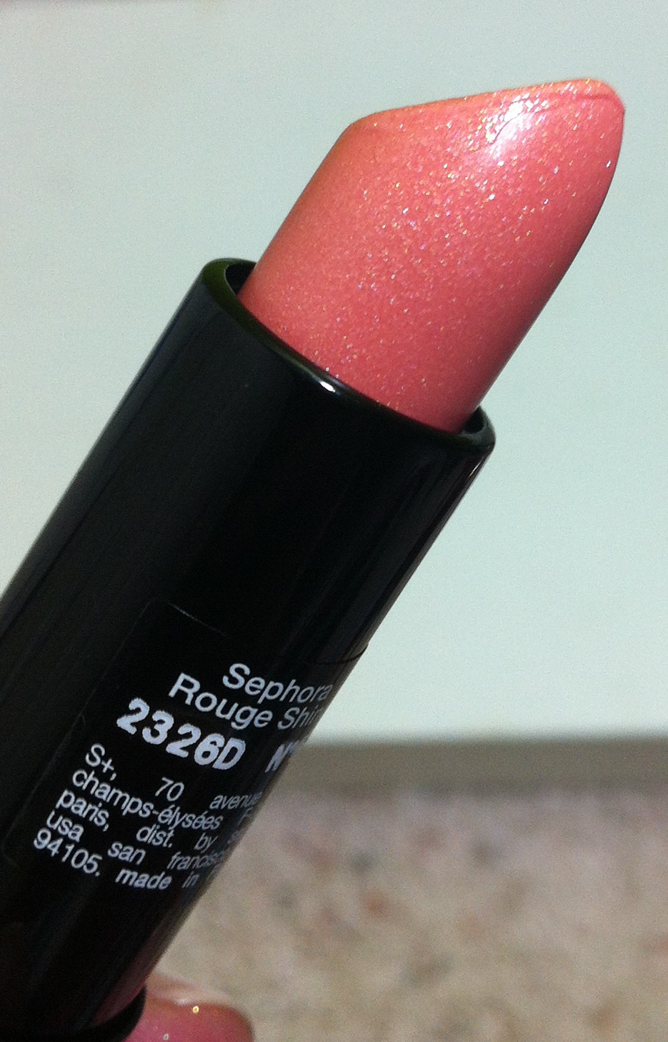 Sephora Collection Rouge Shine Lipstick In No 5 Shiney Moment Review