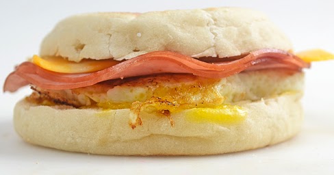 Behind the Bites: Ham, Egg and Cheese English Muffins