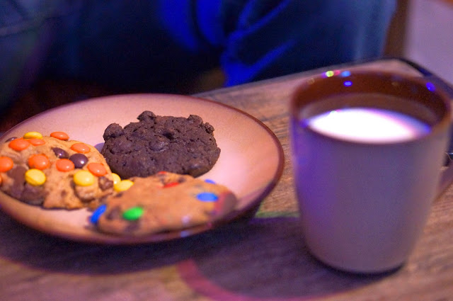 Hope's cookies, m&m's, chocolate