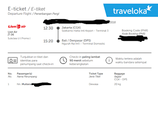 Pengalaman Beli Tiket Pesawat di Traveloka