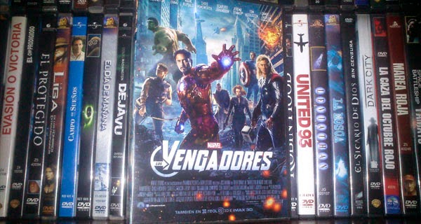 DVD de "Los Vengadores" DVD de "Los Vengadores"