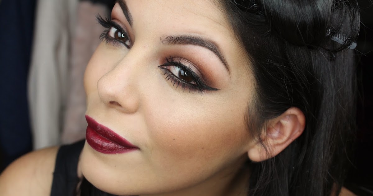SCCASTANEDA Dark Sultry Makeup Tutorial