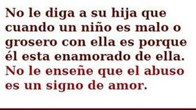 UN AGRESOR NO ESTÁ "ENAMORADO"