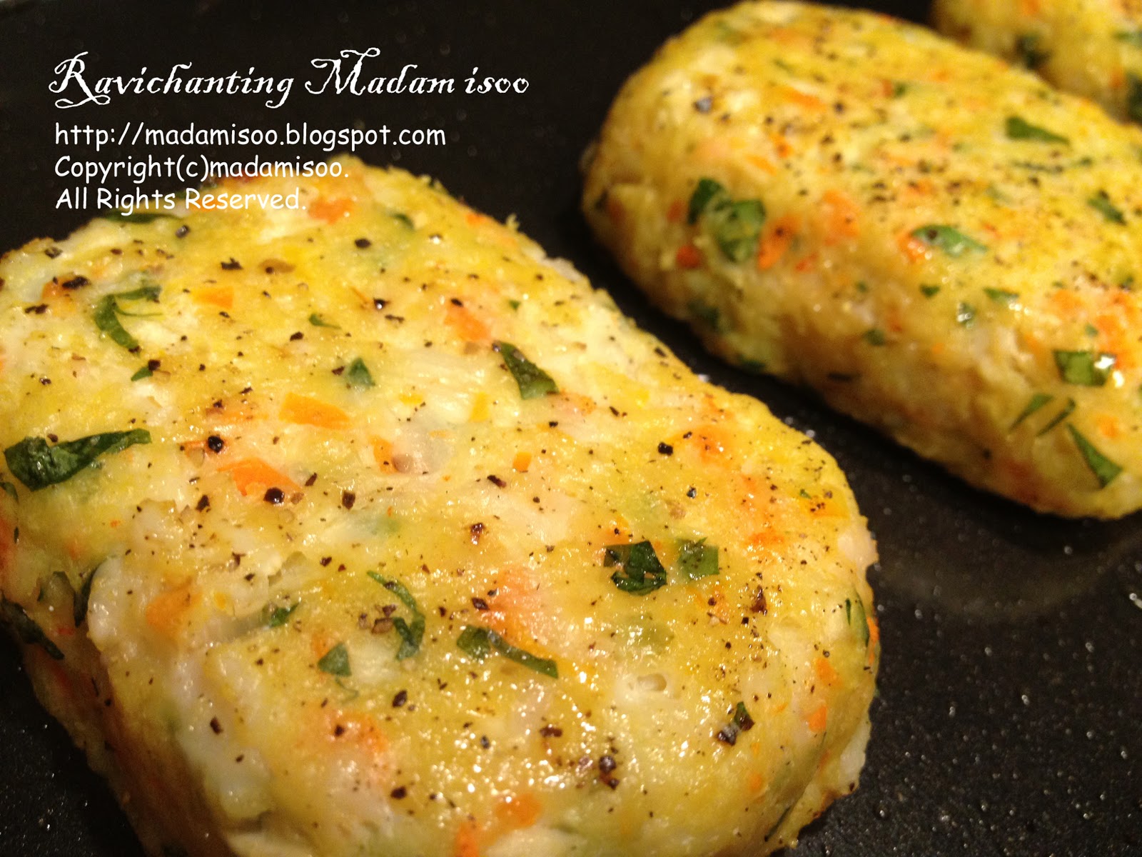 Ravichanting Vie of isoo Oven Baked Squid Fish Cake [ 오징어 오븐 어묵 ]