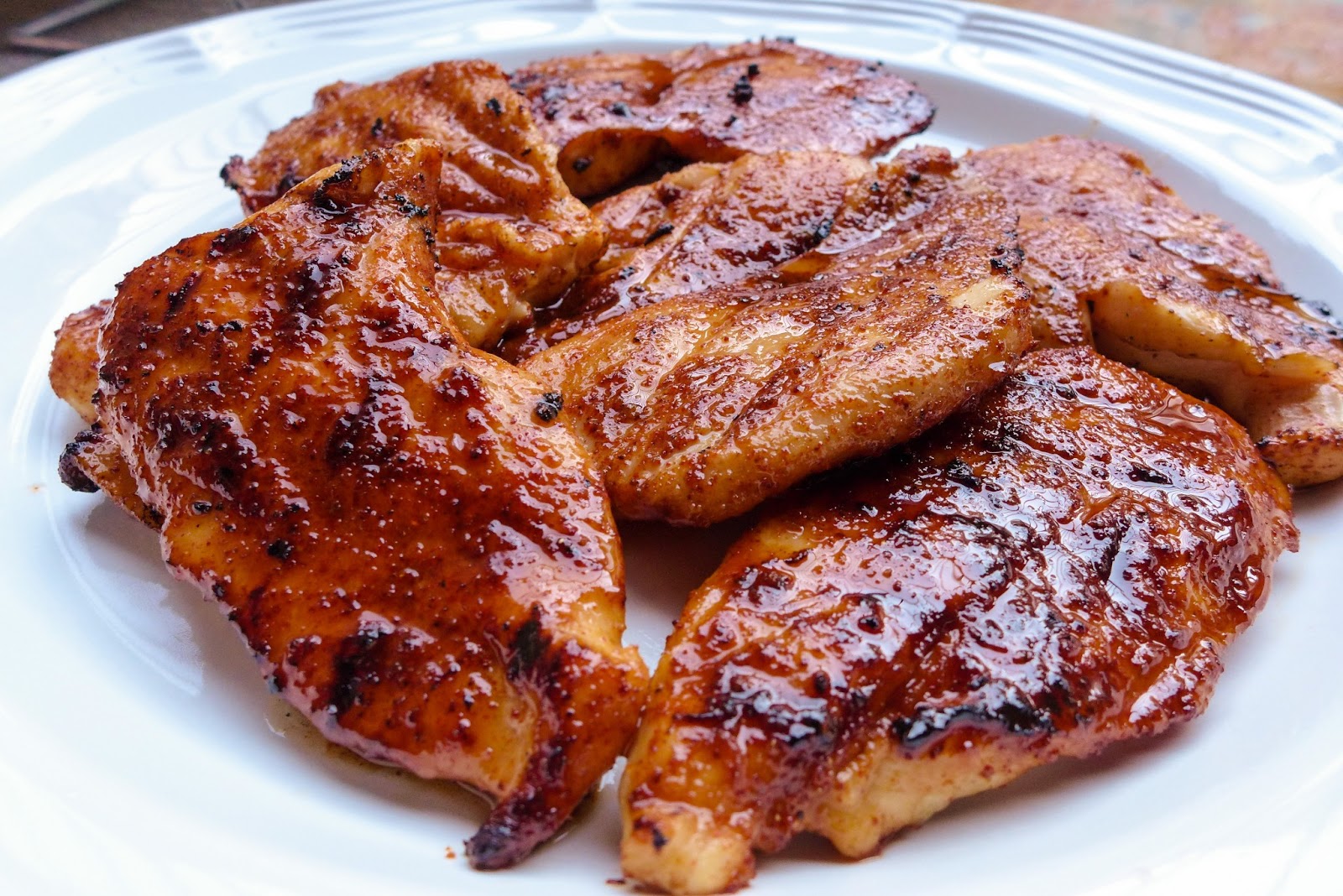 Dimples & Delights Spicy Honey Chicken