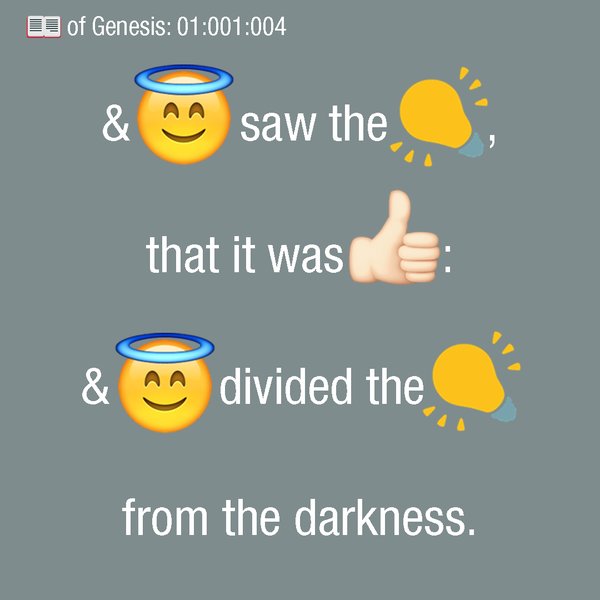 BIBLE EMOJI