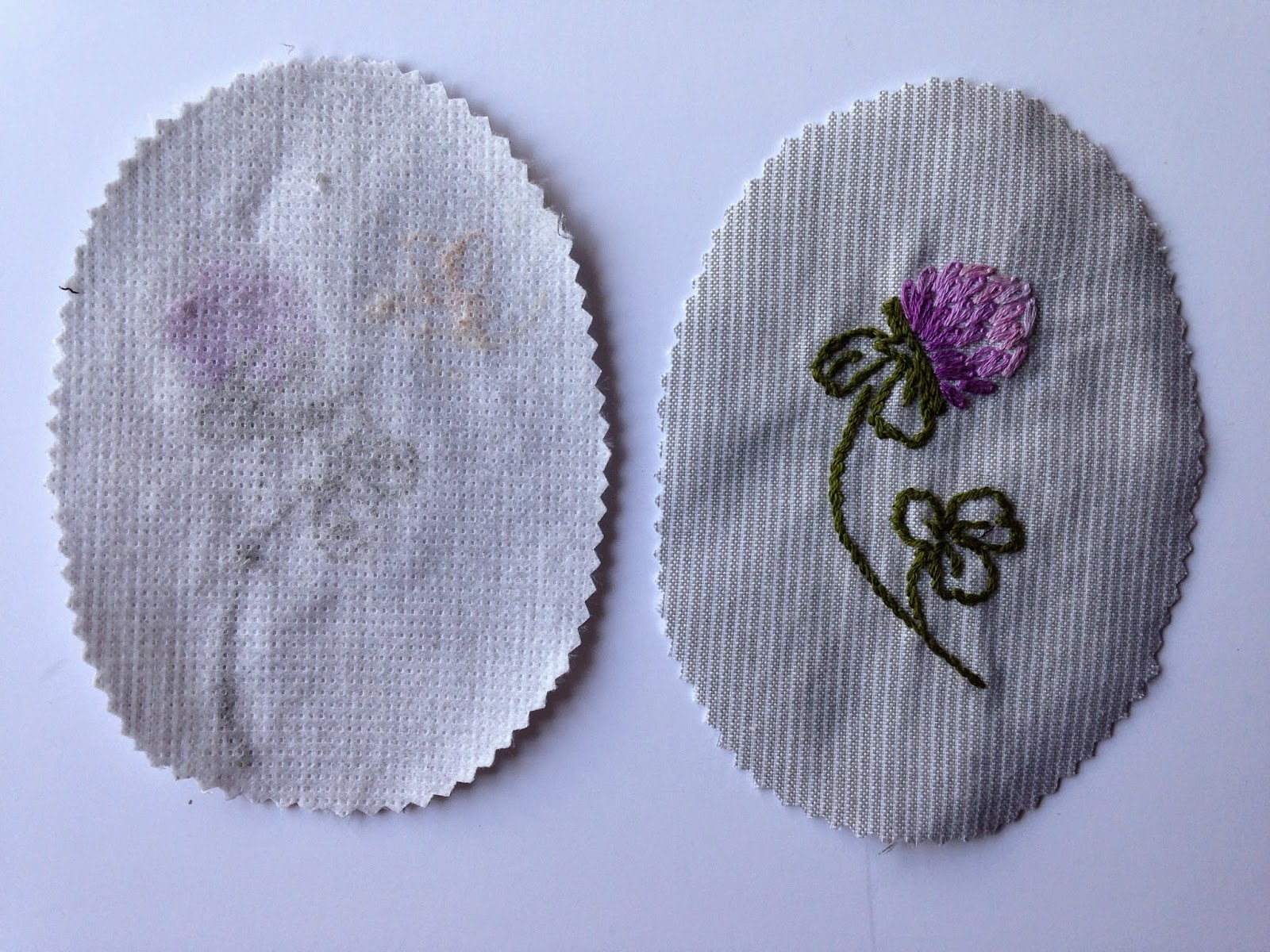 feeling stitchy Thimblenest Thursdays Embroidered elbow patch tutorial