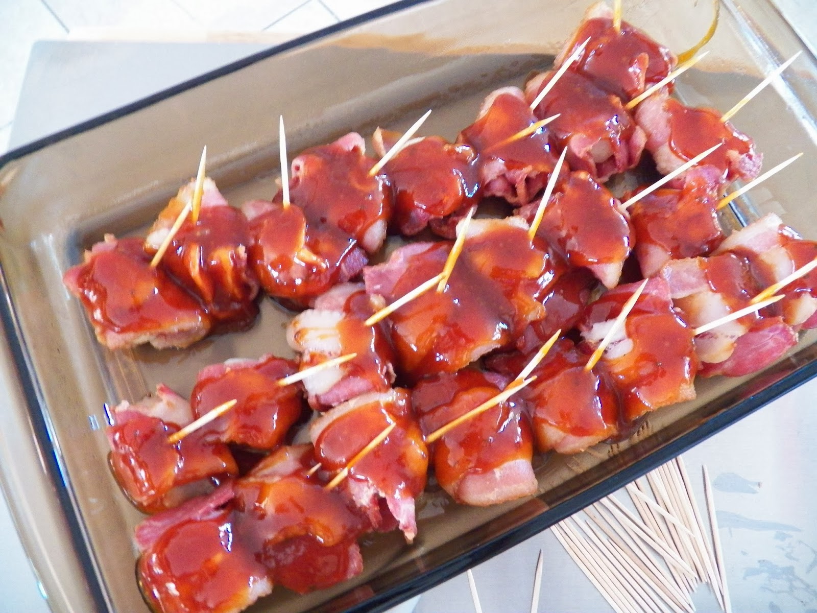 Retro Bacon Wrapped Water Chestnuts Sid's Sea Palm Cooking