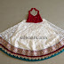 White and Red Kids Dress