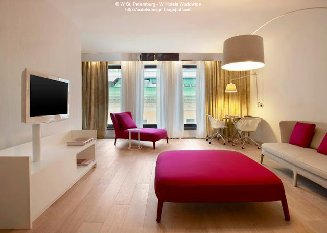 W St. Petersburg_Les plus beaux HOTELS DESIGN du monde