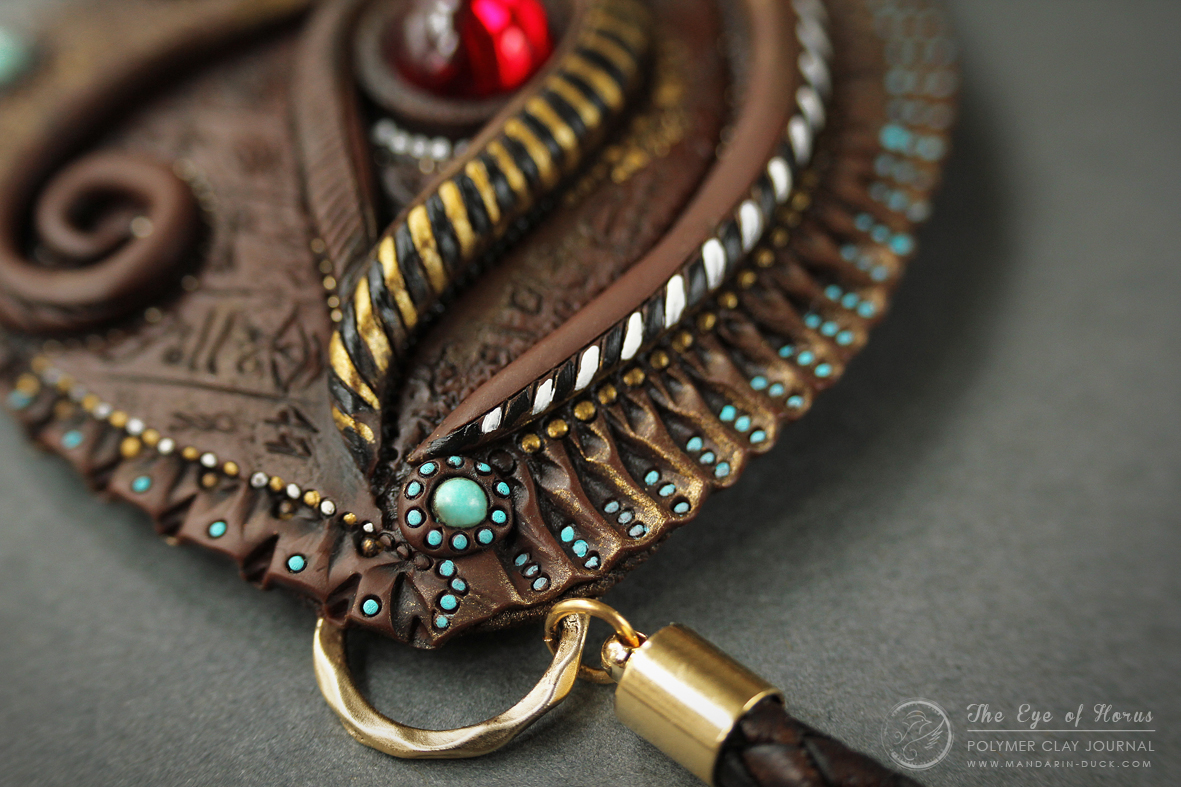 Mandarin Duck necklace