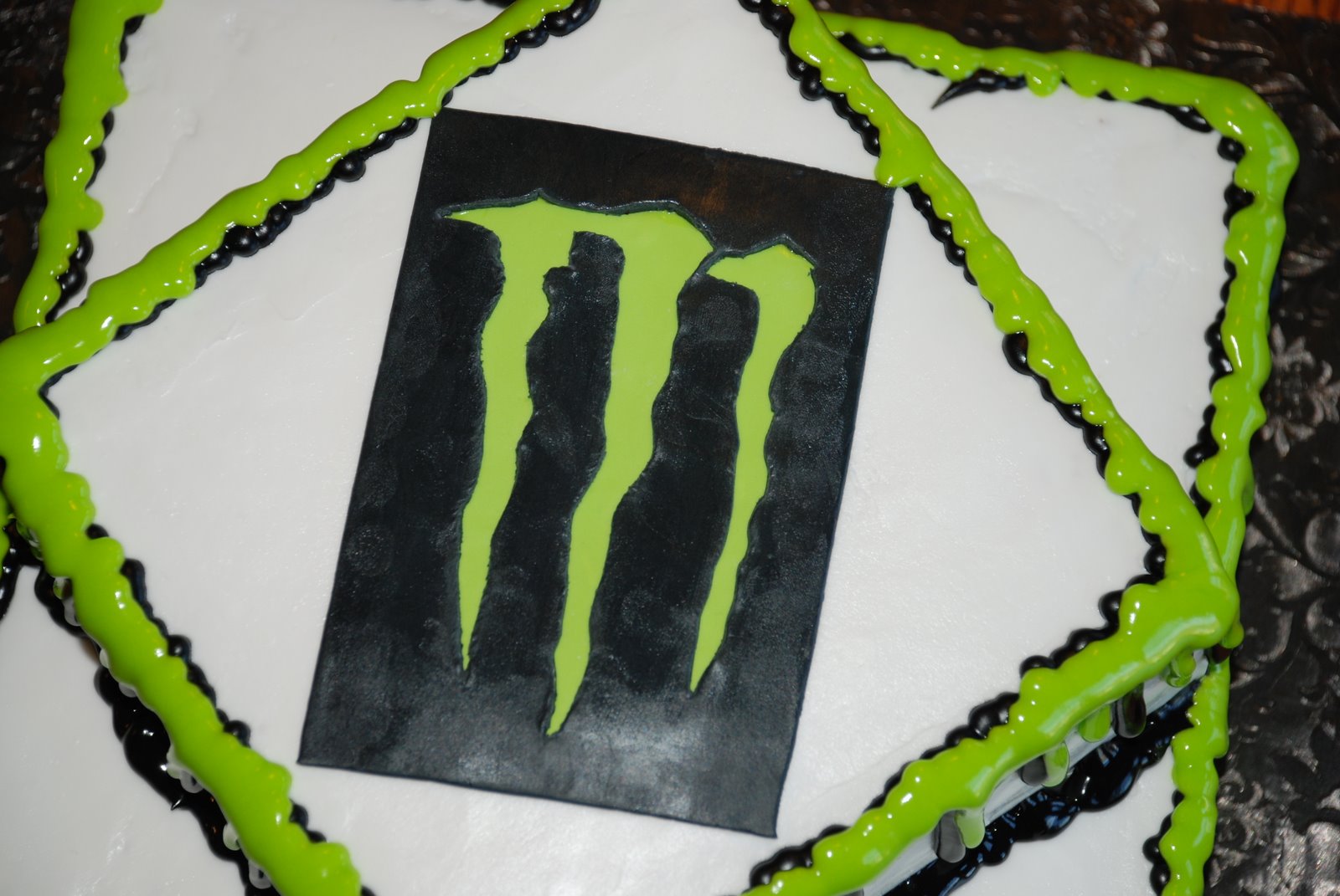 Zoey's Delights: Monster Energy Drink Cake
