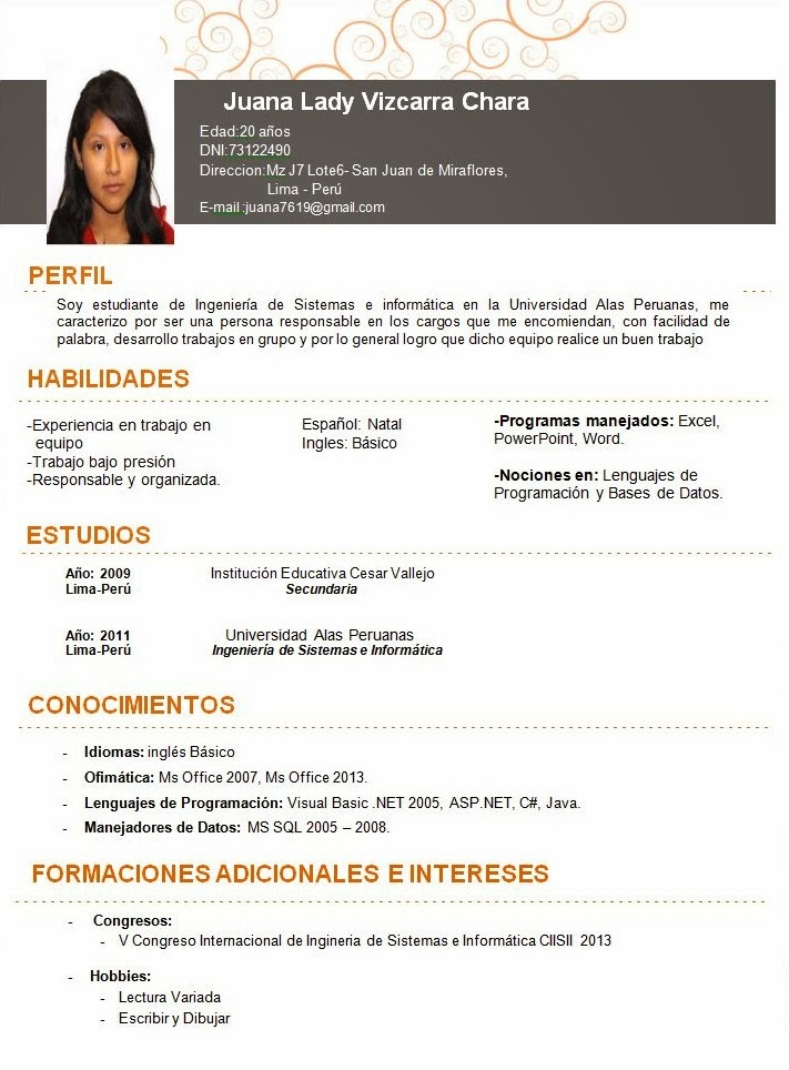 Cv ppt download picture