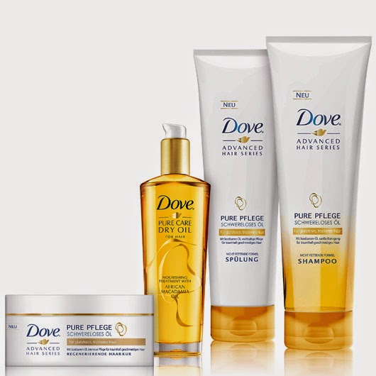 My Sweet Valentine Give Your Hair A Treat This Winter With The New Dove Advanced Series Dry Oil Range