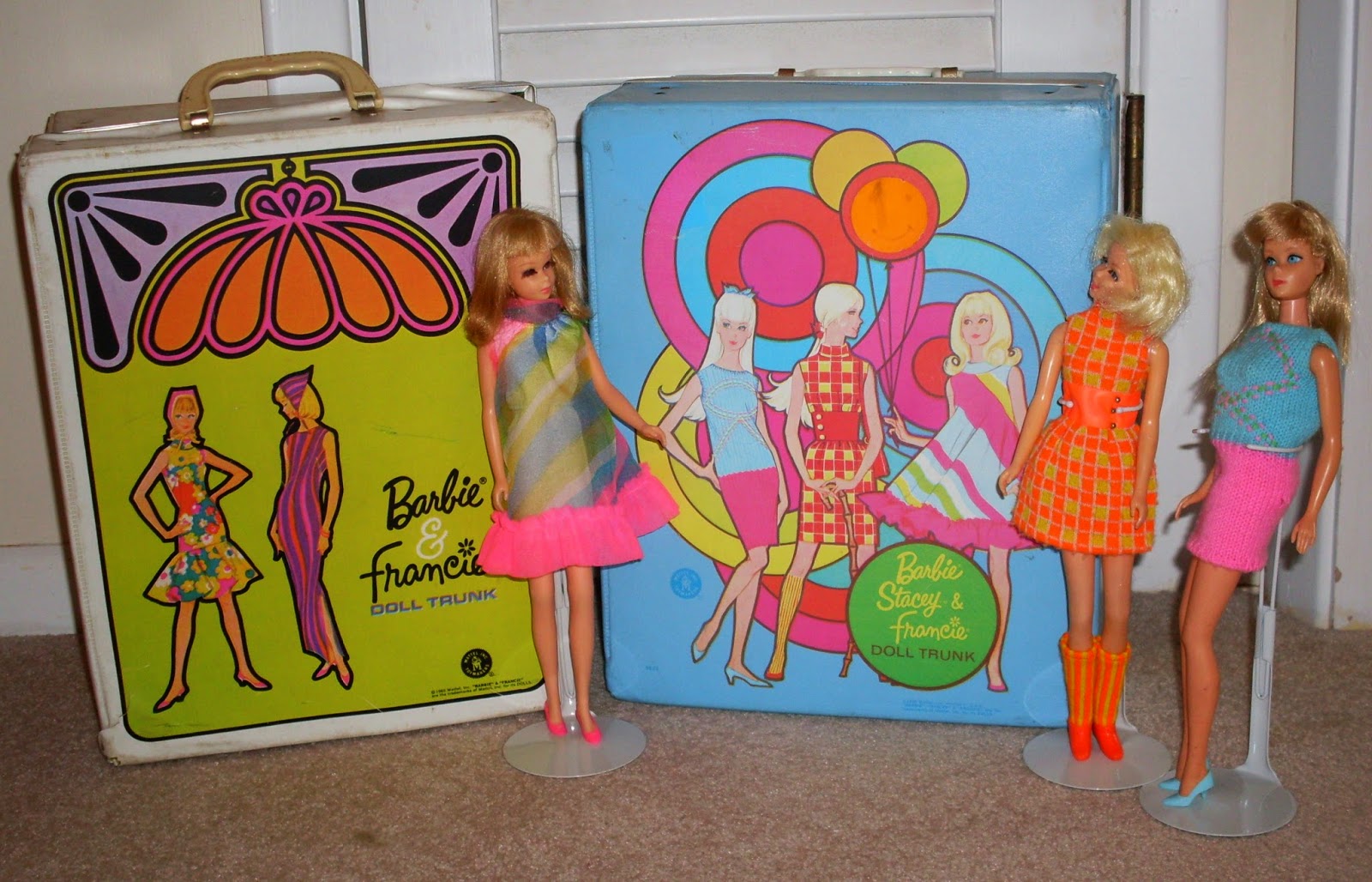 1967 barbie doll case