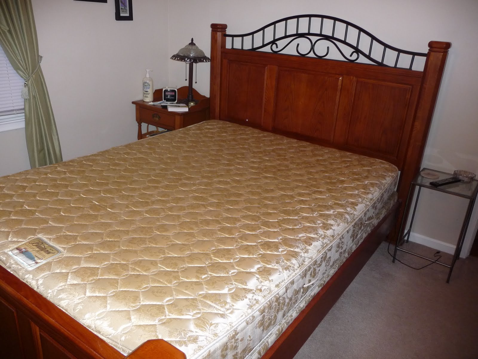 old style spring mattress