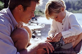 shoelaces teach father