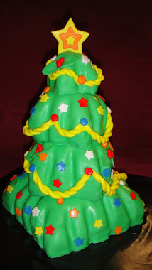 Christmas Tree Cake