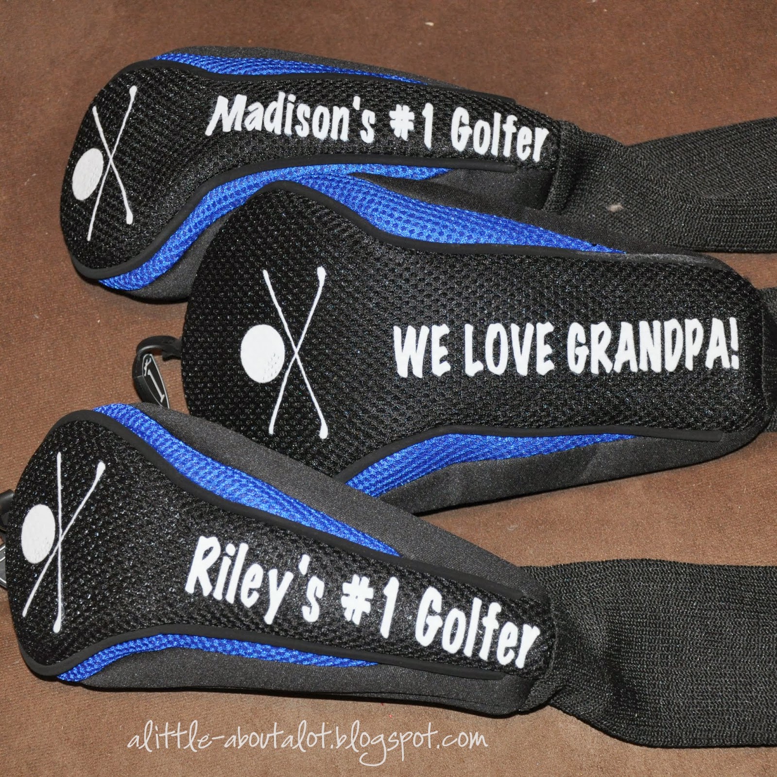 a little about A LOT Personalized Golf Club Covers