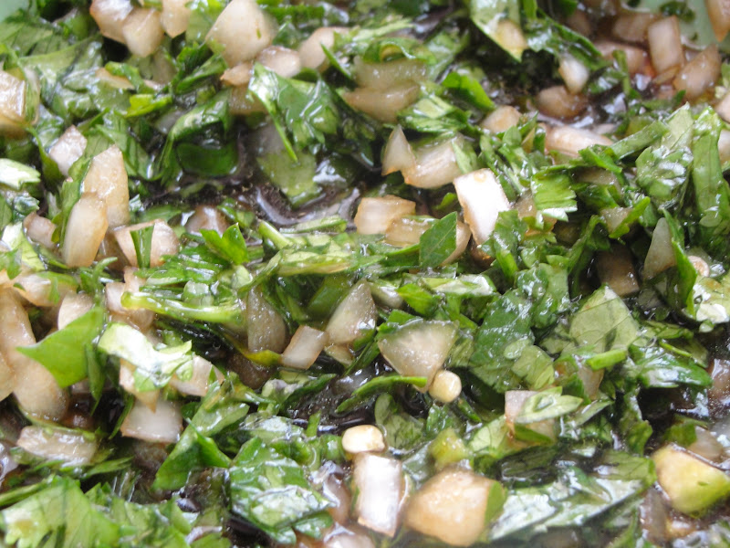 DISFRUTA COCINAR SALSA DE PEREJIL