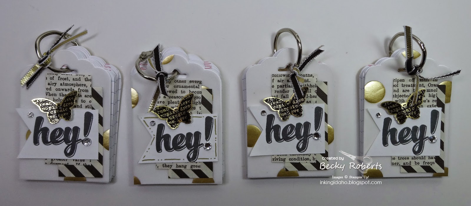 Inking Idaho Index Card Rings