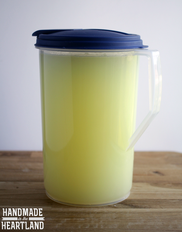 Make your own Liquid Laundry Detergent