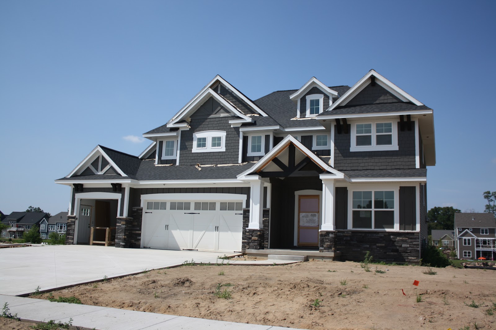 House On Tufton The Build Exterior Almost Complete And