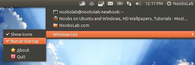 ubuntu window list