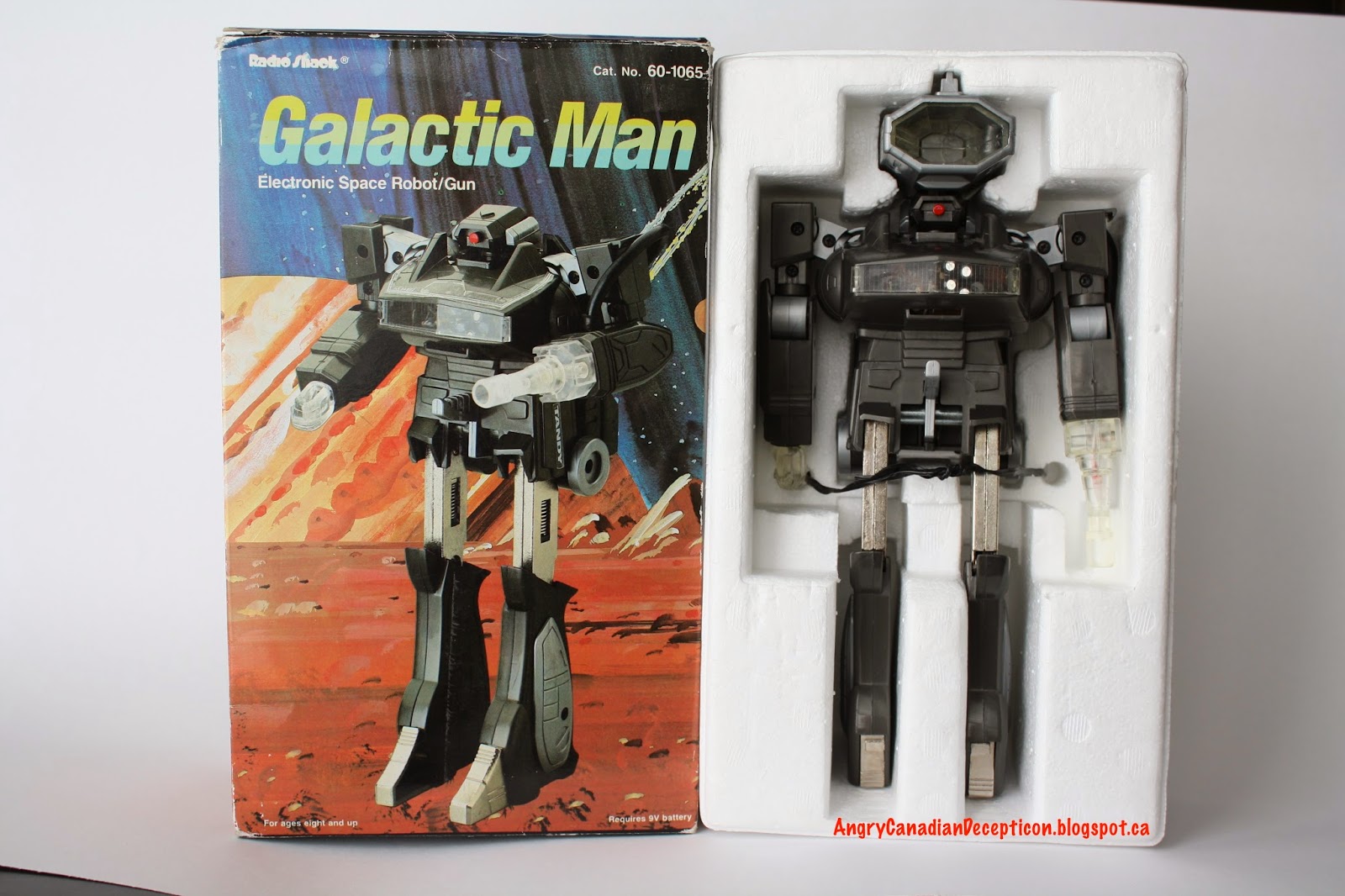 A Transformers Blog My Life In Collecting G1 Hasbro Shockwave, Radio Shack Galactic Man, WST