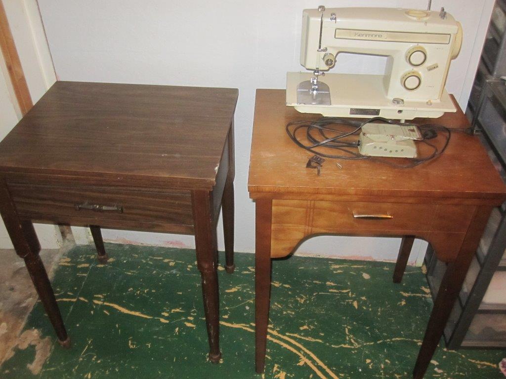 The Valley Woodworker Swapping Sewing Machine In Cabinets