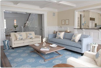 Salas de Color Azul | Ideas para decorar, diseñar y mejorar tu casa.