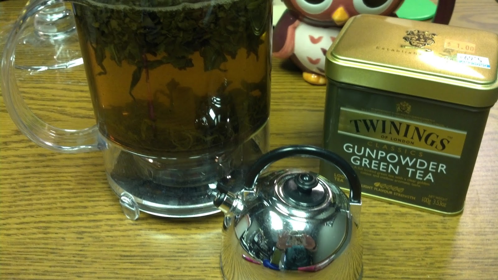 Kerrie's Cup of Tea TWININGS Gunpowder Tea