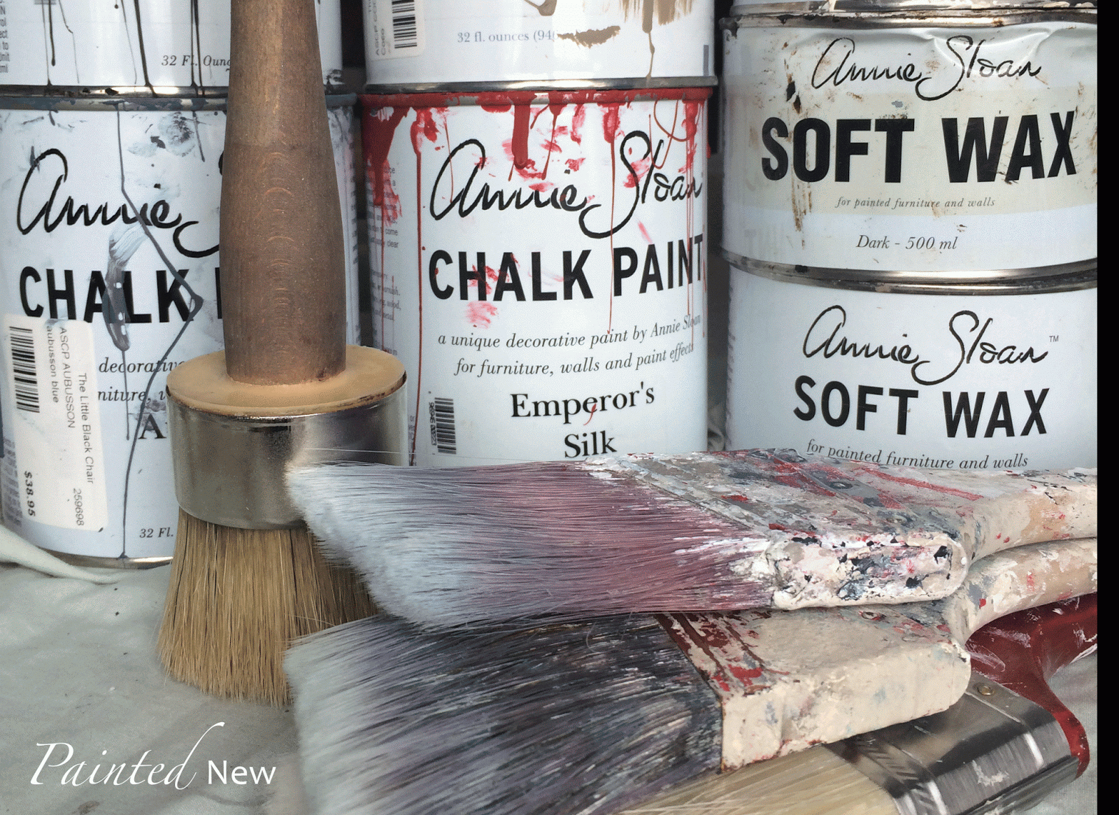 Painted New Super cheap DIY chalk paint recipe!!!