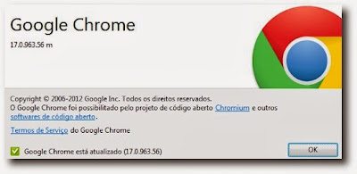 Navegador atualizado