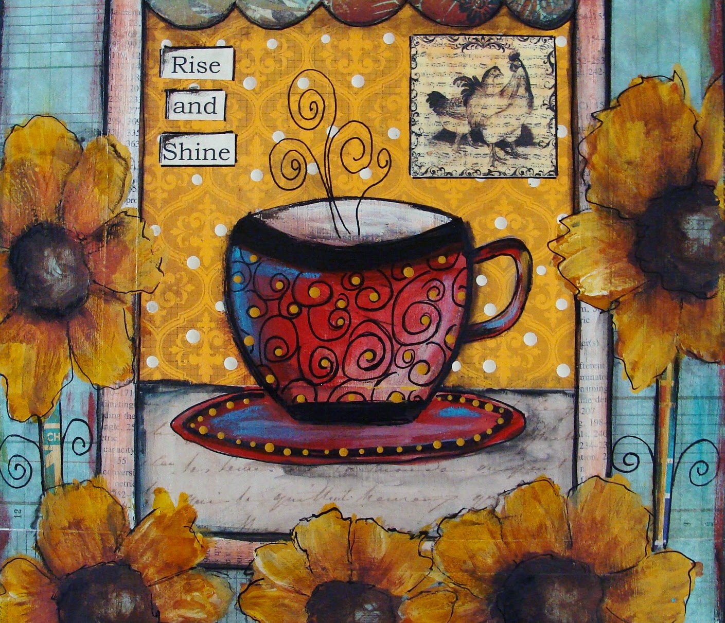 My Art Journal Coffee Time