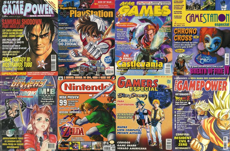 Revistas de Games Nacionais e Internacionais