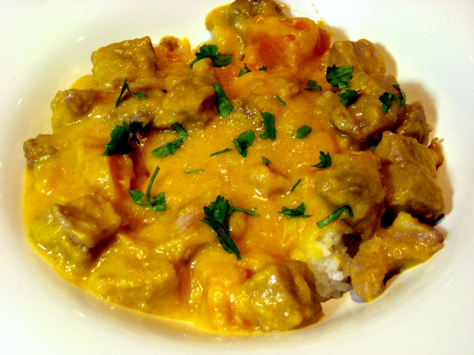 Lexi's Kitchen PORK AND SQUASH IN COCONUT MILK