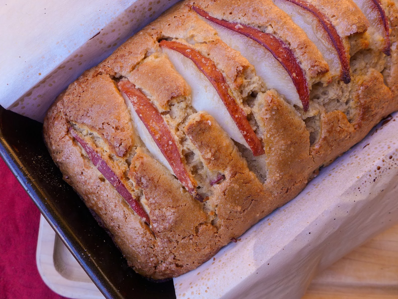 Dimples & Delights Spiced Pear & Buttermilk Cake