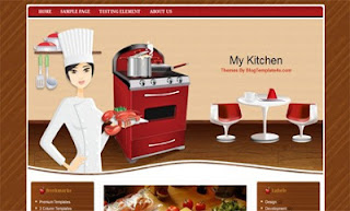 My Kitchen Blogger template